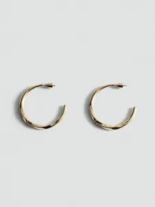 MANGO Spherical Hoop Earrings