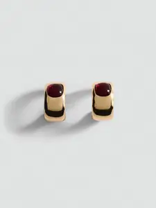 MANGO Circular Hoop Earrings