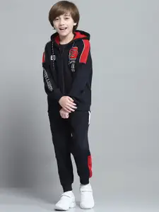 Monte Carlo Boys Hooded Neck Full Sleeve Tracksuit