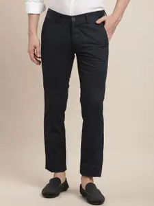 Turtle Men Cotton Relaxed Skinny Fit Chinos Trousers