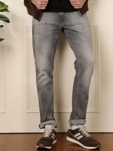 WROGN Men Comfort Slim Fit Heavy Fade Jeans