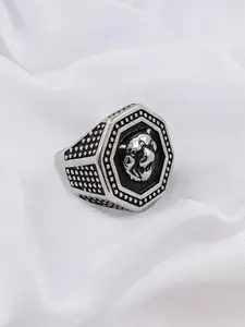 Saizen 925 Sterling Silver Sliver-Plated Finger Ring