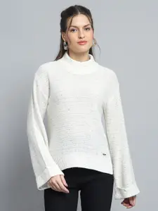 Monte Carlo Women Cable Knit Woollen Pullover