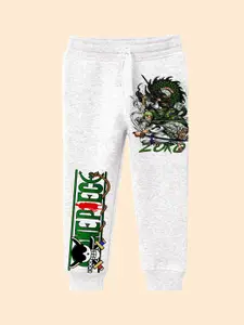 BAESD Boys Graphic Printed Cotton Joggers