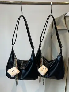 StyleCast Structured Satchel with Tasselled