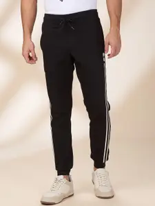 Being Human Men Slim Fit Vertical-Stripes Joggers