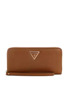 GUESS Women PU Zip Around Wallet
