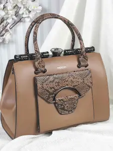 Mochi Textured PU Structured Satchel