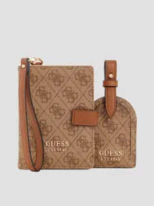 GUESS Women Set of 2 Printed Passport Holder