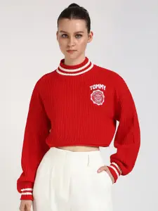 Tommy Hilfiger Women Crop Pullover