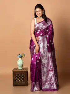 Laa Calcutta Woven Design Zari Banarasi Saree