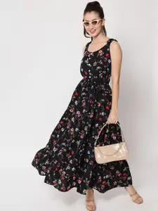 ANGOORI FASHION Floral Printed Maxi Dress