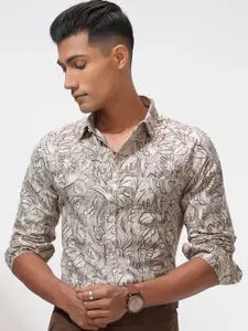 HIGHLANDER Men Printed Casual Shirt