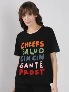 Vero Moda Women Typography Printed T-shirt