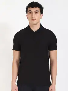 Calvin Klein Jeans Polo Collar Short Sleeves Quick Drying T-shirt