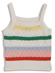 Tommy Hilfiger Girls Striped Sweatshirt