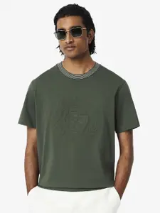 Lacoste Men Checked T-shirt