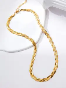 Jewels Galaxy Gold-Plated Necklace