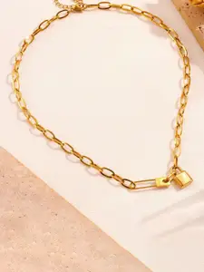 Jewels Galaxy Gold-Plated Necklace