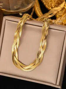 Jewels Galaxy Gold-Plated Necklace