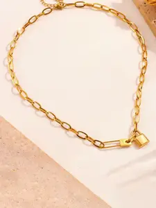 Jewels Galaxy Gold-Plated Necklace