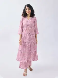 BAESD Women Floral Printed Fit & Flare Dress