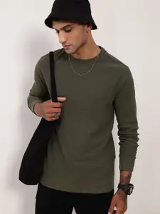 SHOWOFF Men Cotton Round Neck Sweatshirt