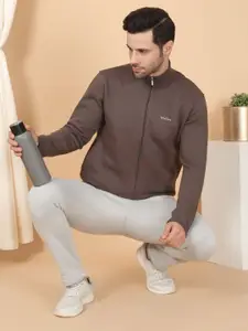 Sweet Dreams Men Mock Collar Sweatshirt