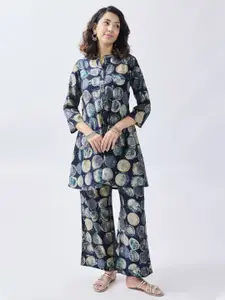 BAESD Women Printed Fit & Flare Dress