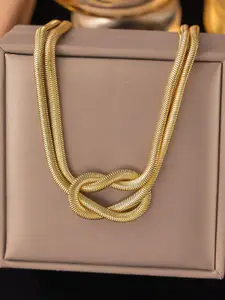 Jewels Galaxy Gold-Plated Necklace