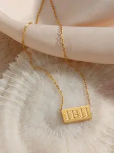 Jewels Galaxy Gold-Plated Necklace