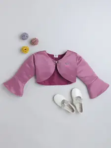 The Magic Wand Girls Crop Button Bolero Shrug