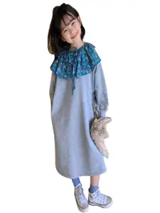 StyleCast x Revolte Girls A-Line Midi Dress