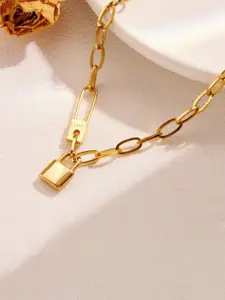 Jewels Galaxy Gold-Plated Necklace