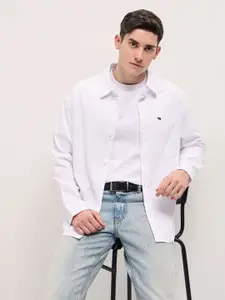 THE BEAR HOUSE Men Relaxed Opaque Casual Shirt