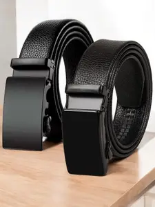 Metronaut Men Textured 2 PU Belt