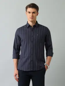 Arrow Sport Men Slim Fit Opaque Striped Casual Shirt