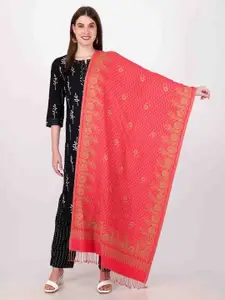 DressBerry Women Self Design Wool Acrylic Scarf