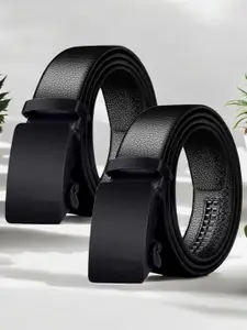 Metronaut Men Textured 2 PU Belt