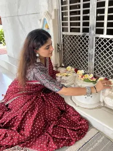 Saree mall Bandhani Printed Bagru Sarees