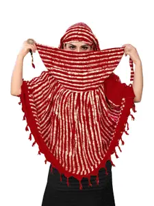 Vicharan Women Cotton Striped Sun Light Protection Scarf