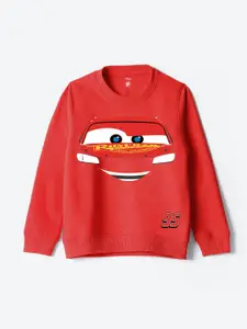 YK Disney Boys Cars Printed Sweatshirt