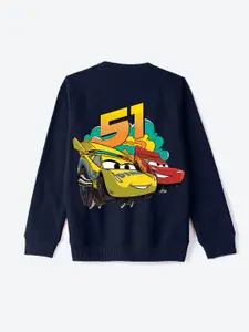 YK Disney Boys Graphic Printed Sweatshirt