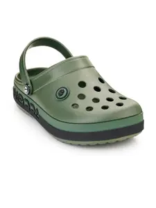 Hoppa Men Self Design Clogs