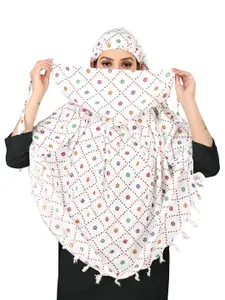 Vicharan Women Cotton Printed Sun Light Protection Scarf
