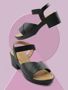 Liberty Senorita Women Block Heel Backstrap Sandals