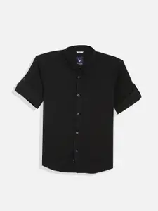 Allen Solly Junior Boys Slim Fit Opaque Casual Shirt