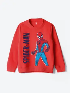 YK Marvel Boys Printed Sweatshirt
