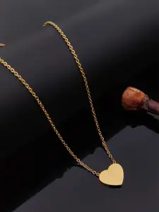 ANJNI CREATION Gold-Plated Handcrafted Necklace