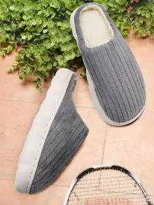 JENNA Men Striped Room Slippers